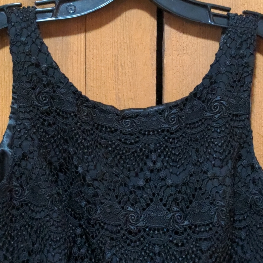 BHWM - Black Lace Pocket Dress - Picture 4 of 13